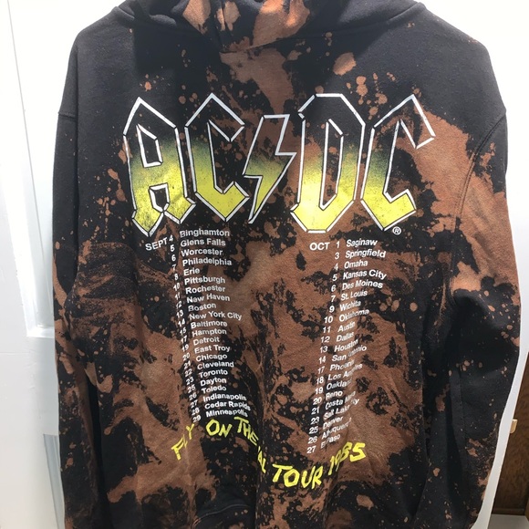 🖤ACDC Original Merch Zip-Up Hoodie🖤 - Picture 3 of 3